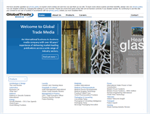 Tablet Screenshot of globaltrademedia.com